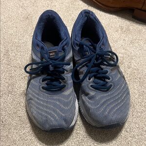 ASICS Men's Navy gel-nimbus 11 wide